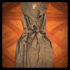 Chambray Dress with beautiful belt!